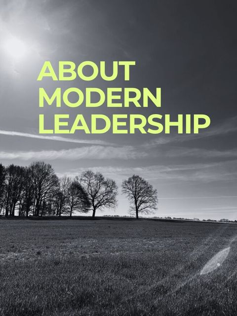 LinkedIn-Beitrag: About Modern Leadership