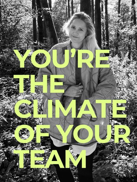 LinkedIn-Beitrag: You’re the climate of your team