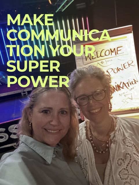 LinkedIn-Beitrag: Make communication your super power