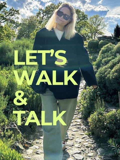 LinkedIn-Beitrag: Let’s walk & talk